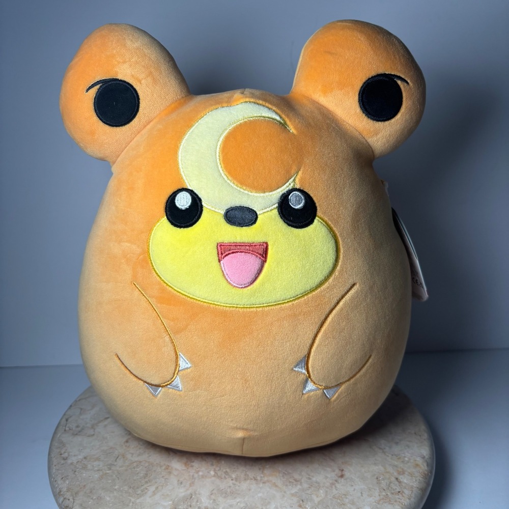 Squishmallows Pokemon Teddiursa 14" Orange Plush Stuffed Animal Bear Toy